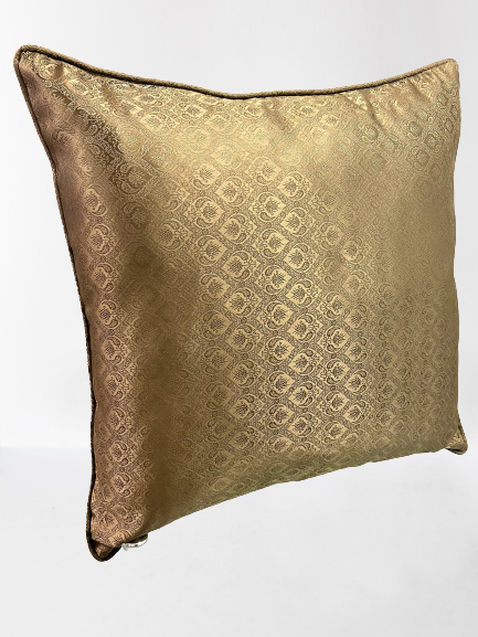 Antique Gold Cushion Cover