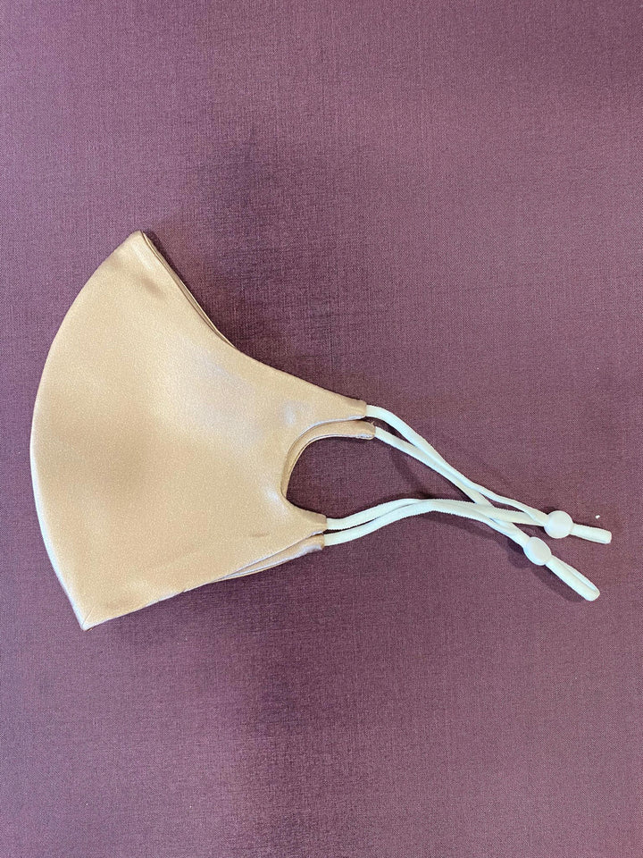 Roisin Cross Silks Face Masks Blush Pink