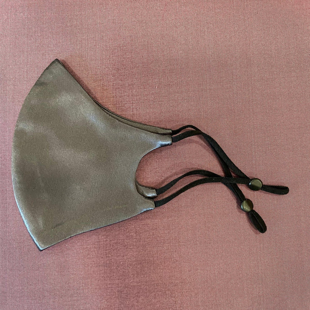 Roisin Cross Silks Face Masks Chateau Grey