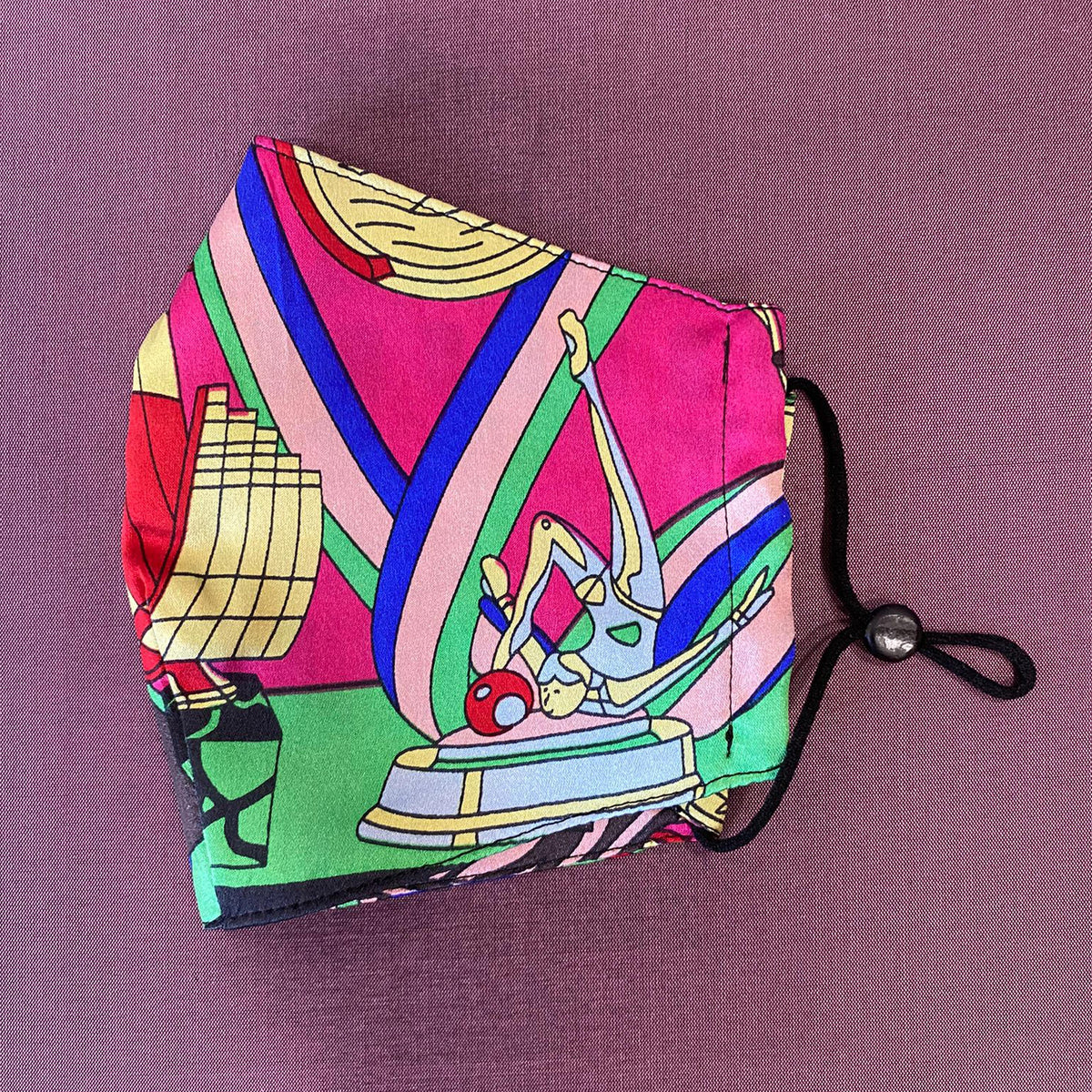 Roisin Cross Silks Face Masks Olympia