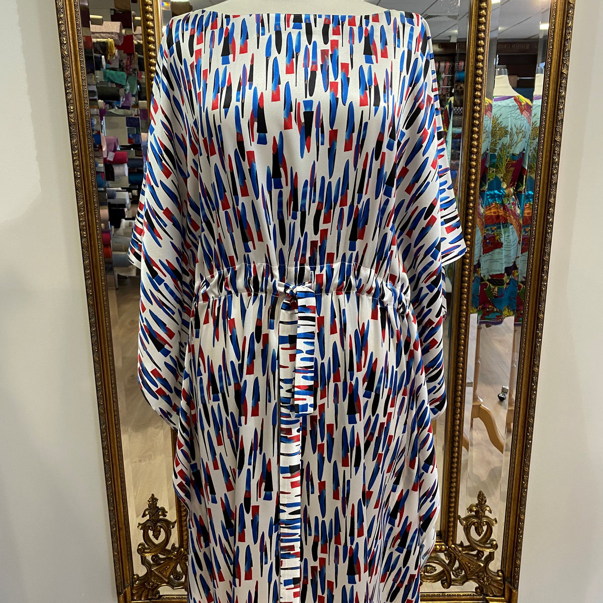 Silk Kaftan Capri Breeze