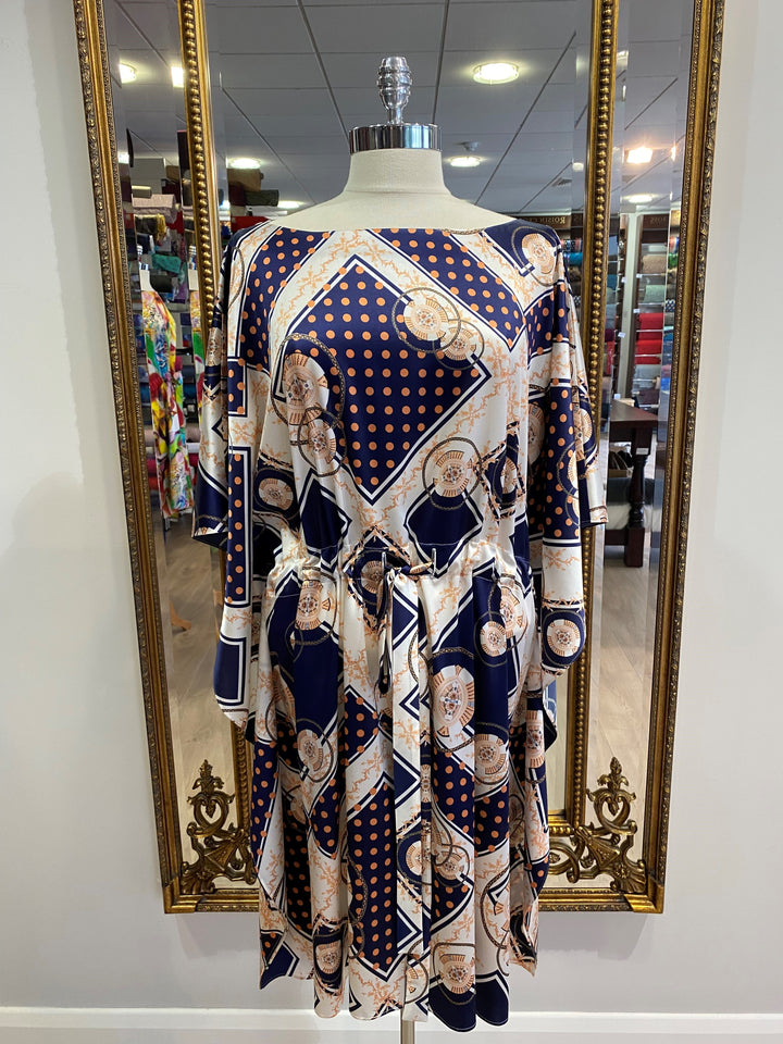 Silk Kaftan Purple Chinchilla