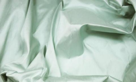 Mineral Blue Silk Dupion Masquerade