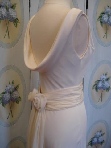 Ivory Treble Silk Crepe