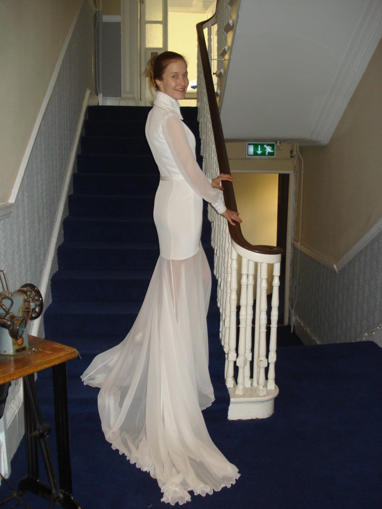 Silk Crepe and Silk Chiffon