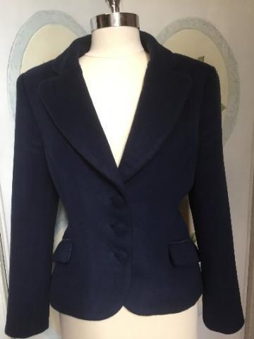Cashmere Wool Lined with-Printed Silk Satin