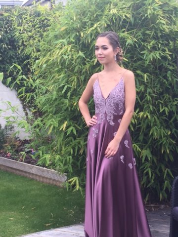 Grape Silk Satin