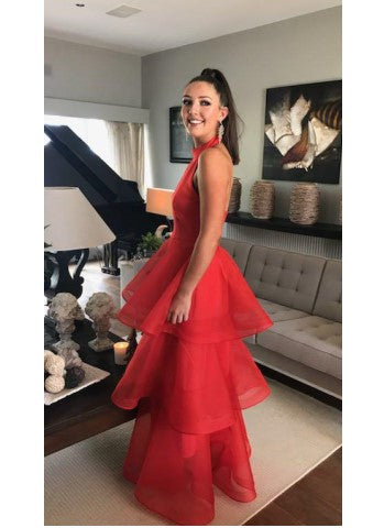Valentino Red Silk Organza