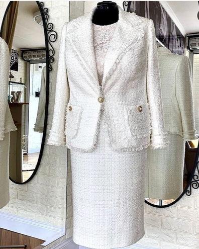 Winter white wool