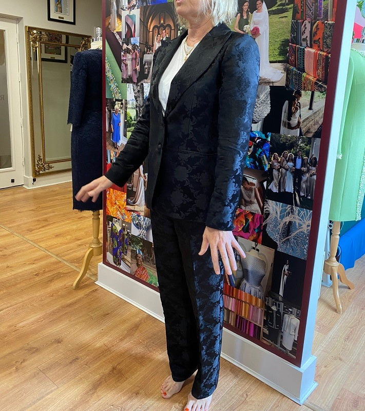 Silk Brocade Suit