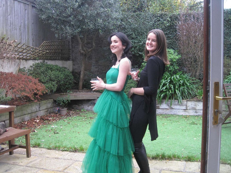 Silk Crepe and Tulle