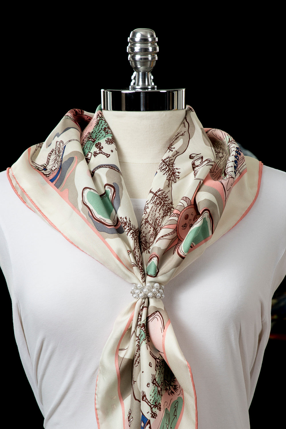 Printed Scarf  SQ-93