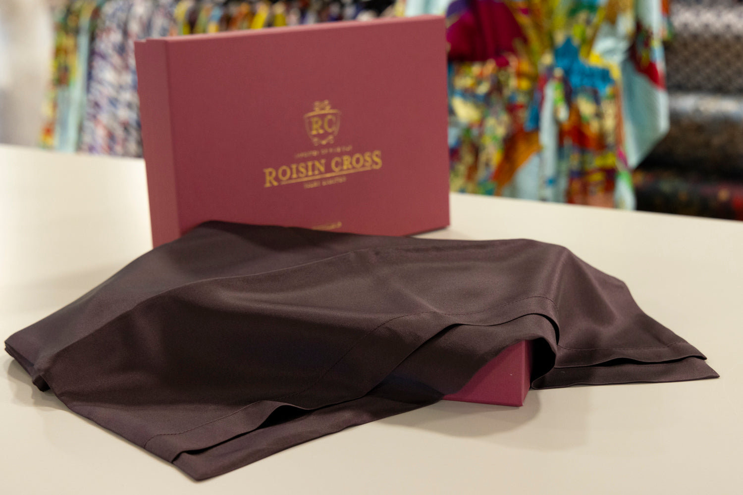 Aubergine Mulberry Silk Pillowcase