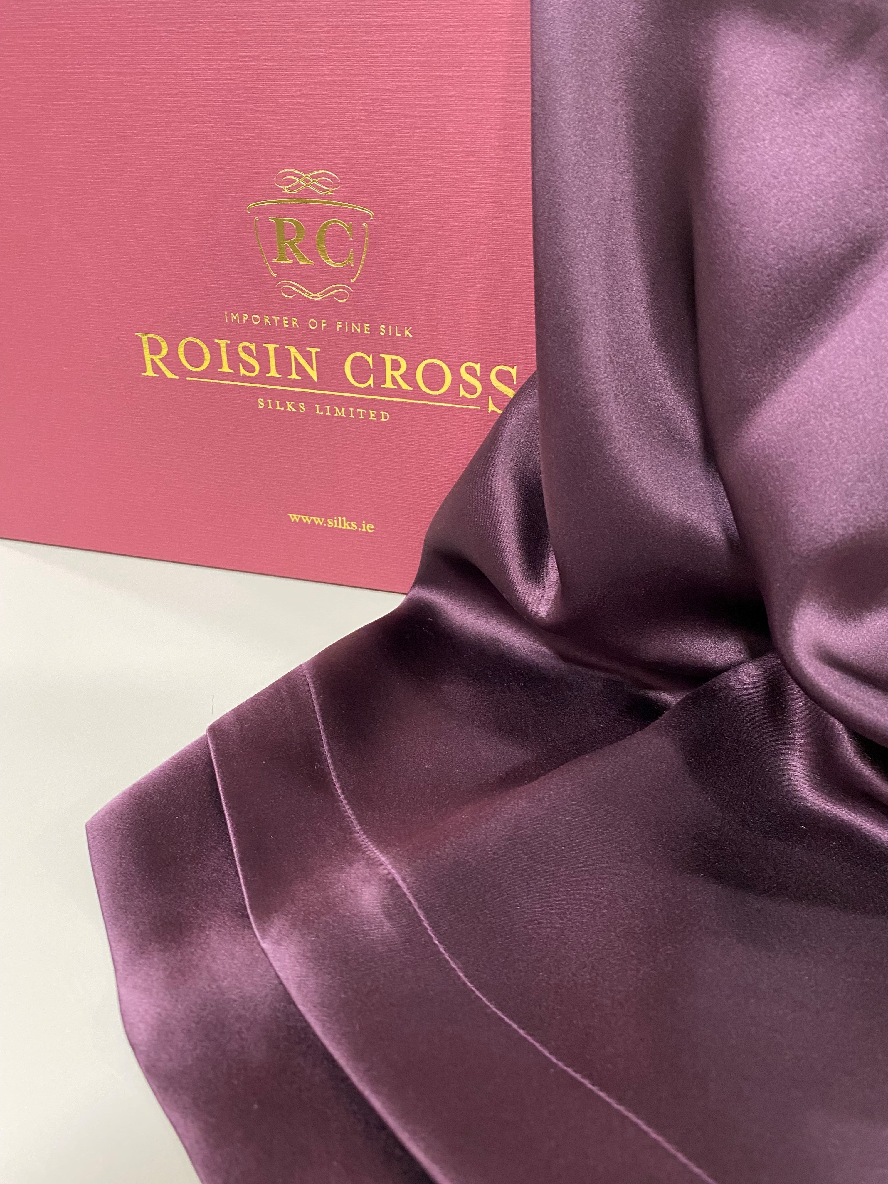 Aubergine Mulberry Silk Pillowcase