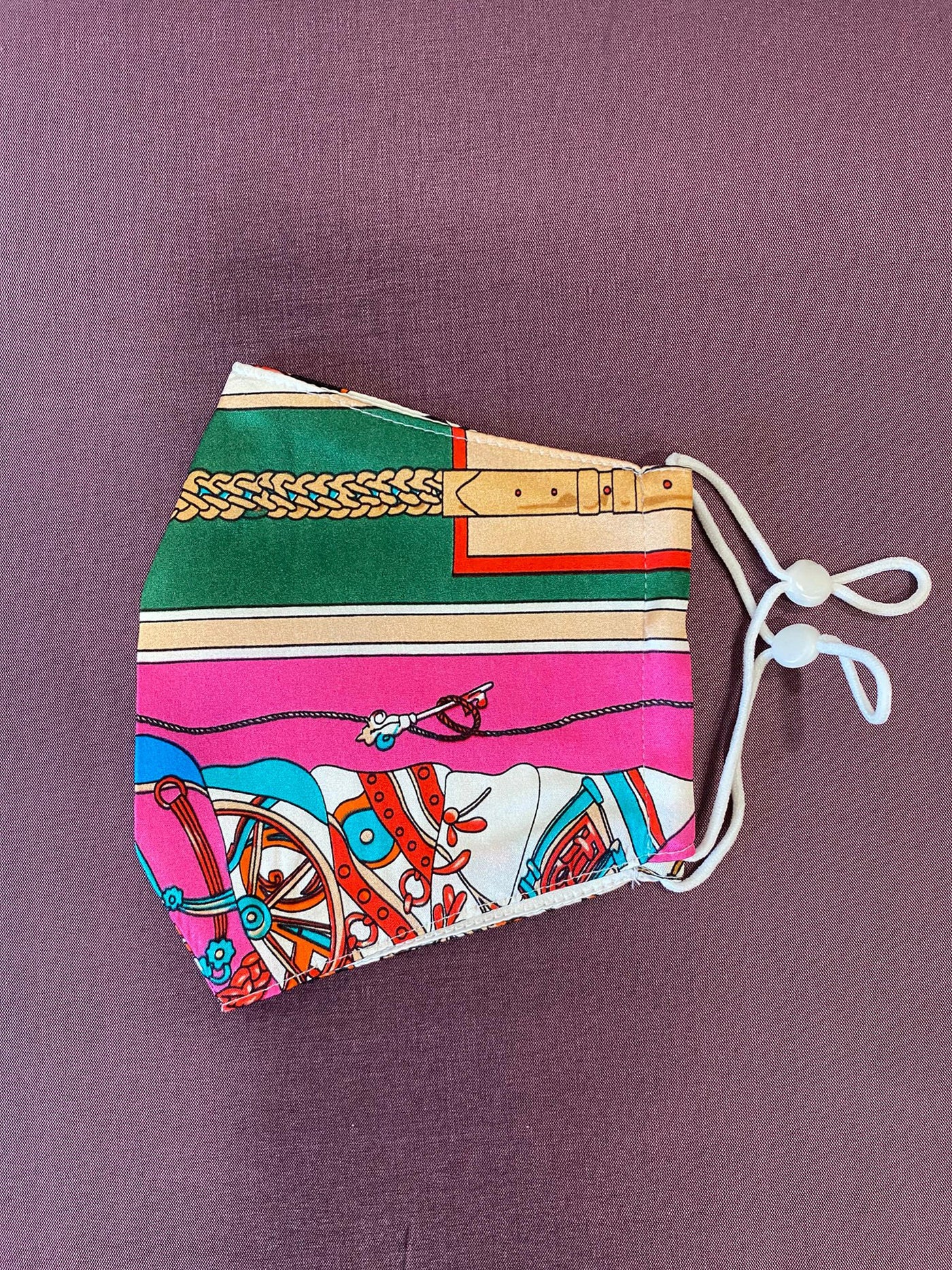 Roisin Cross Silks Face Masks Bermuda - Main Image