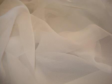 Silk Chiffon White