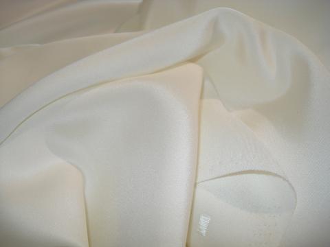 Silk Crepe White