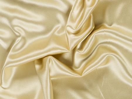 Single Silk Satin Cream