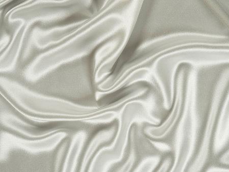 Single Silk Satin White